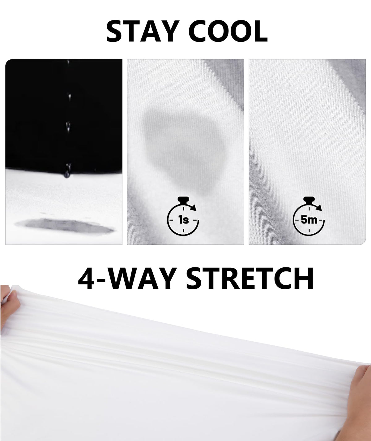 ZITY Men's Flag Golf Polo Shirts Short Sleeve Tactical Collared Shirt Men Outdoor Moisture Wicking Shirts White Medium