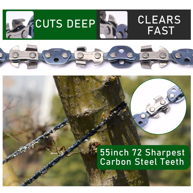 High Limb Rope Saws 55 inch Rope Saw for Tree Saw High Limb 72 Sharp Teeth on Both Sides, Pocket chainsaw with 11OZ Throw Weight, Tree Limb Cutter, Hand Saws for Tree Trimming