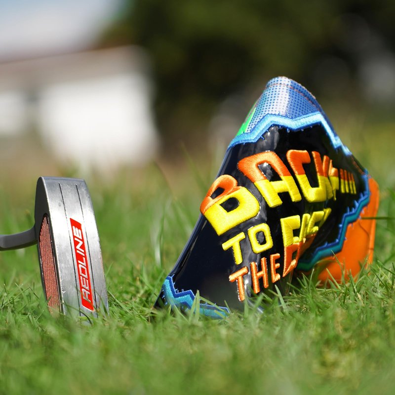 LZFAN Golf Putter Cover Blade Golf Club Head Covers Protector Magnetic Closure for Club Headcover Back to The Easy