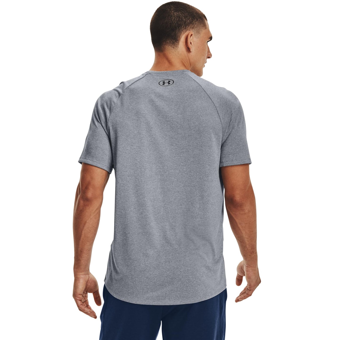 Under Armour Men's Tech 2.0 Short-Sleeve T-Shirt , Steel Light Heather (036)/Black, 5X-Large