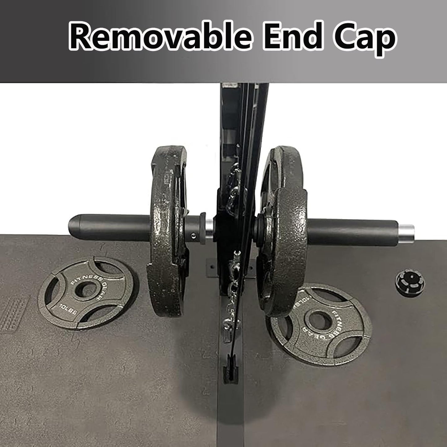 Olympic Adapter Sleeve (2Pack) – 1" to 2" Weight Plate Converter for Standard Barbell to Olympic Plates 8 Inch,Barbell Adapter with Barbell Clamps,Fits Plate Loaded Machines, Curl Bars, Home Gym