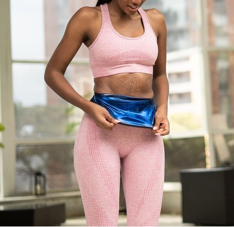 Waist Trimmer for Women - Neoprene-Free Sauna Trainer Belt for Slimming | Adjustable Size