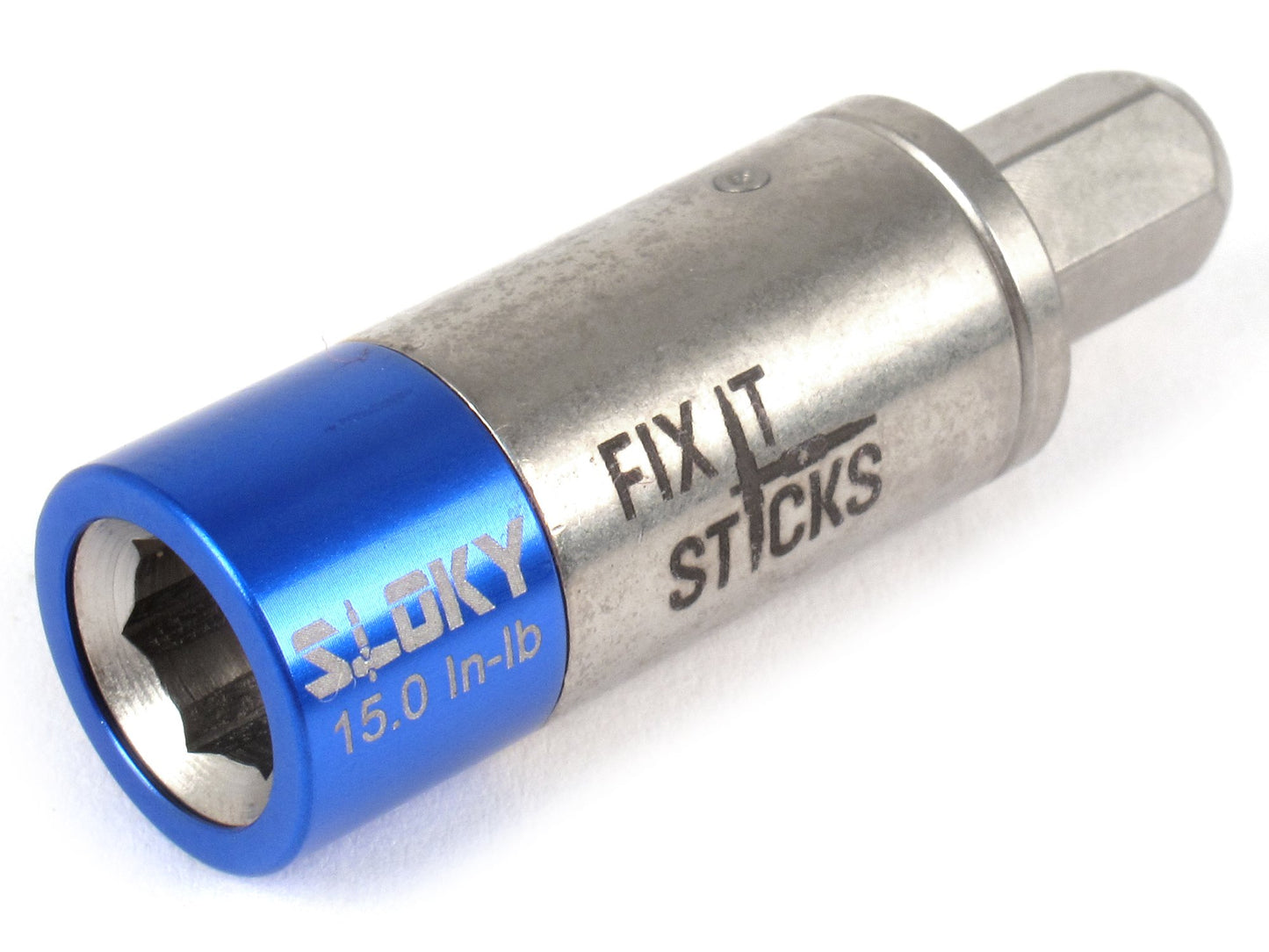 Fix It Sticks Field Hunting Outdoors Gun Maintenance Adjustable Fits 1/4in Bit T-Way Wrench Small Torque Limiter, 15 in-lb