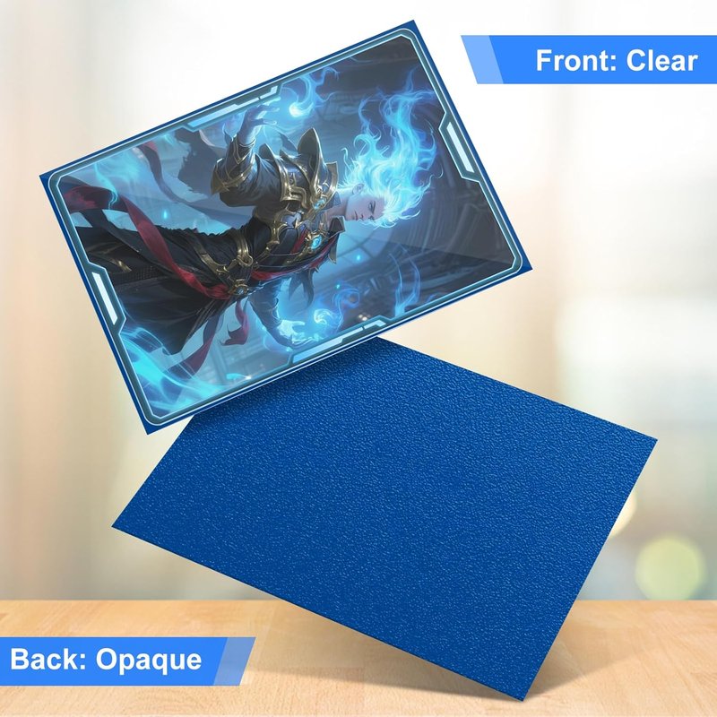 Card Sleeves for MTG - Night Blue 300-Pack | Perfect Fit for Trading & Sports Cards