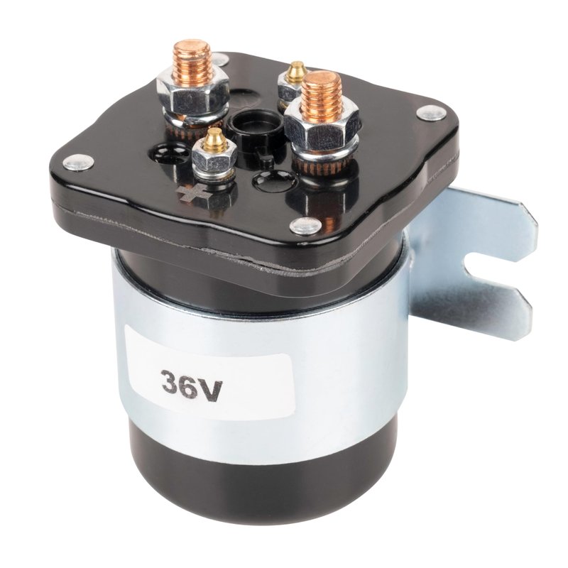 BlueStars 20468G1 36V Golf Cart Solenoid 4-Terminal - Compatible with 1988-2005 Club Car DS Columbia EZGO Yamaha G4 G8 G9 G11 G16 Electric - Replaces 1016072 114-3611-020 586-117111 71458-87