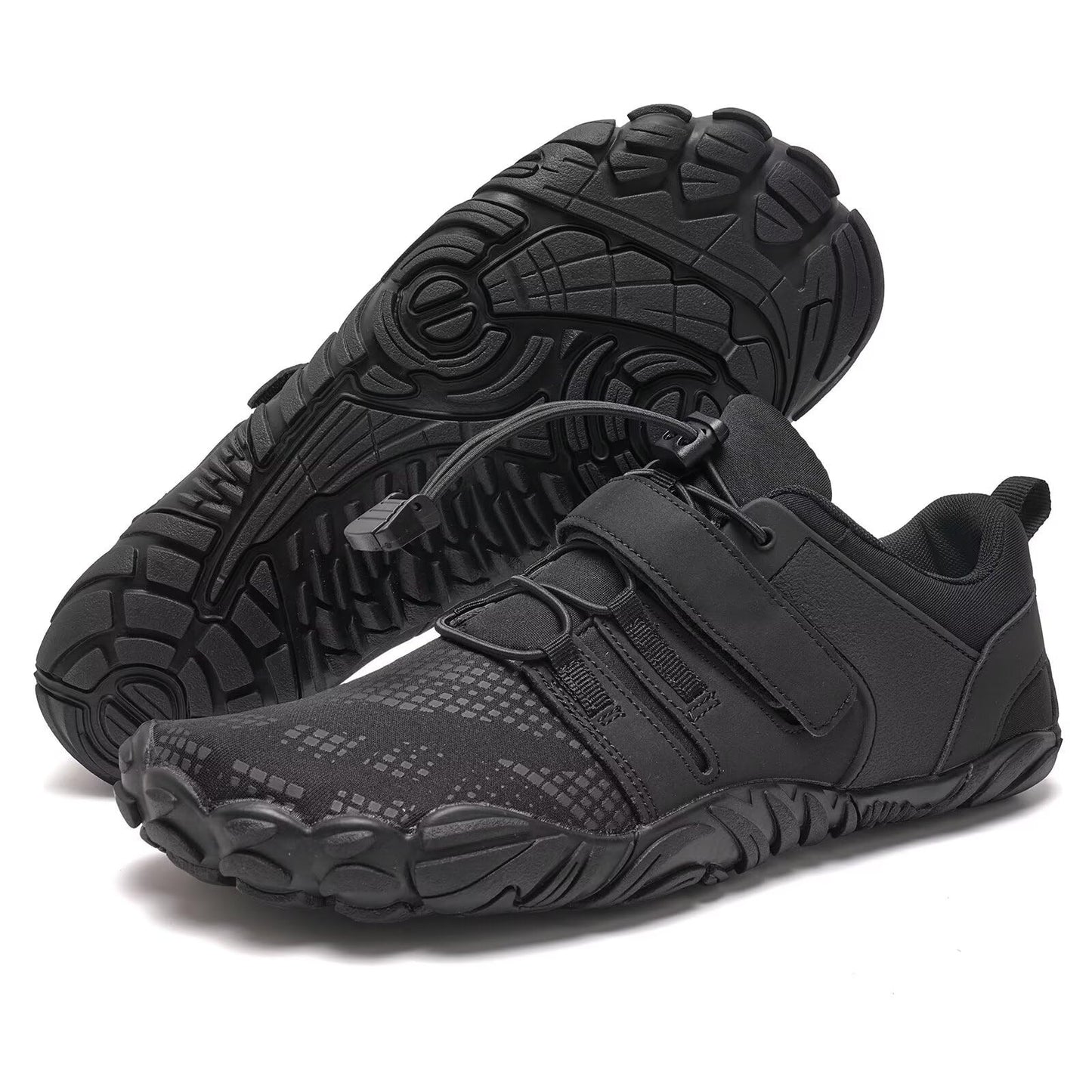 WateLves Water Shoes Mens Womens Beach Swim Shoes Quick-Dry Aqua Socks Pool Shoes for Surf Yoga Water Aerobics(J-Black, 42)