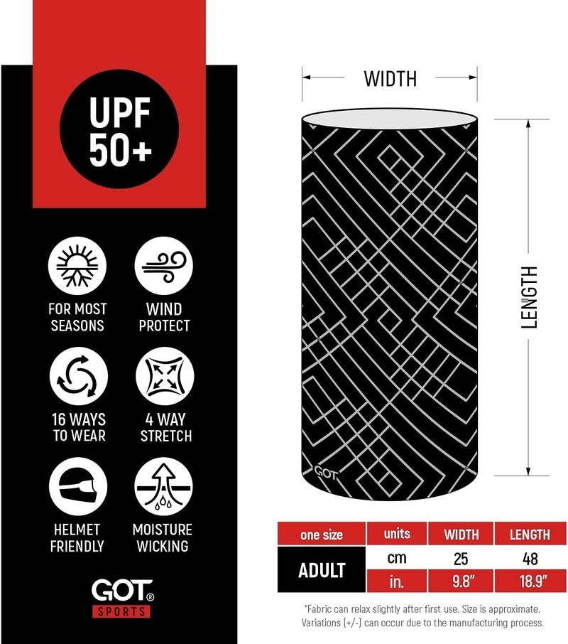 UPF 50+ Fishing Neck Gaiter - UV Face Mask for Sun Protection | Camo Design for Men & Women