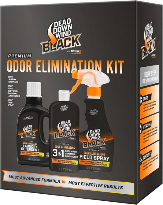 Dead Down Wind Hunting Scent Eliminator Kit - Odor Control for Successful Hunts
