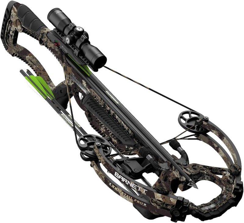 Barnett Whitetail Pro STR Crossbow - 4x32mm Scope, Lightweight Quiver & Arrows Included