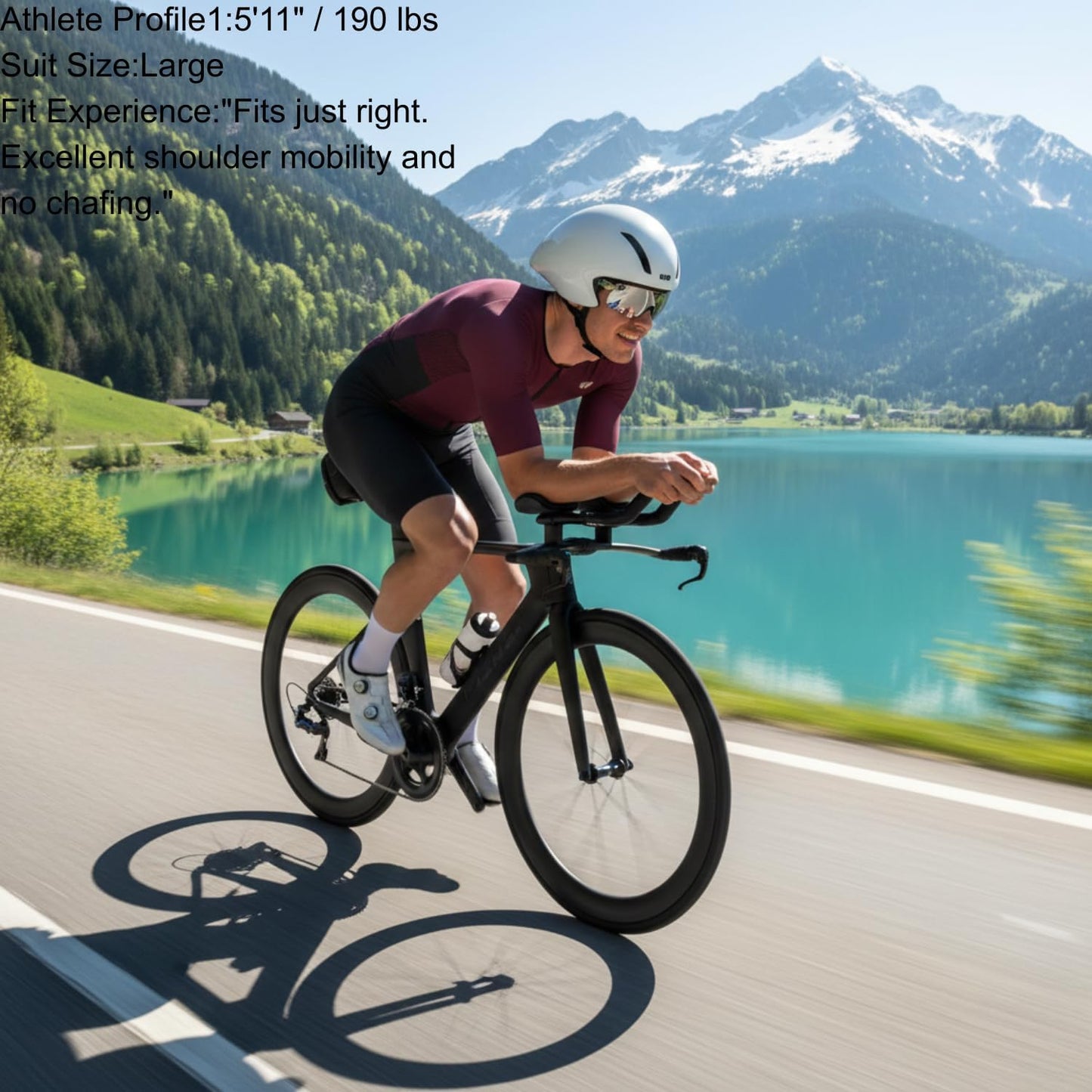 Men's Triathlon Suits - High Elasticity Breathable Quick-Drying Trisuits for Cycling, Swimming & Running | Various Sizes Available