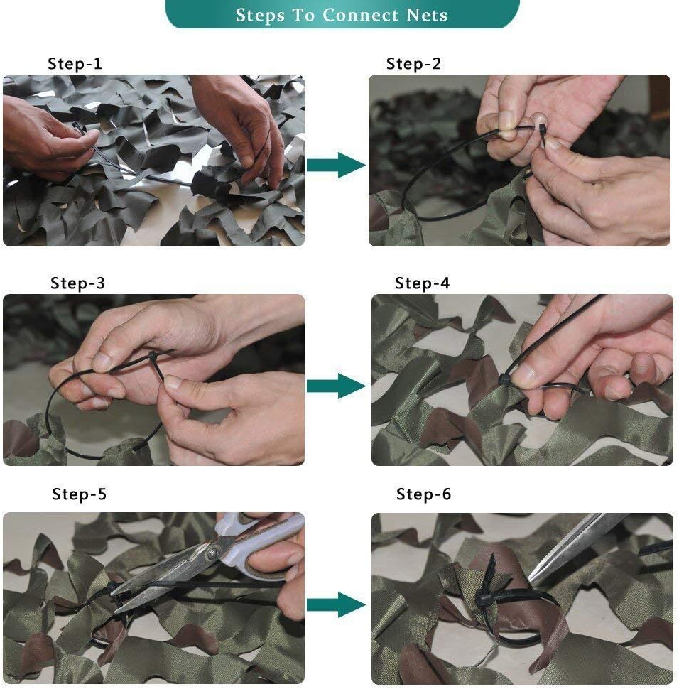 Camo Netting for Hunting - Bulk Roll Military Decoration & Sunshade | Versatile Outdoor Camouflage