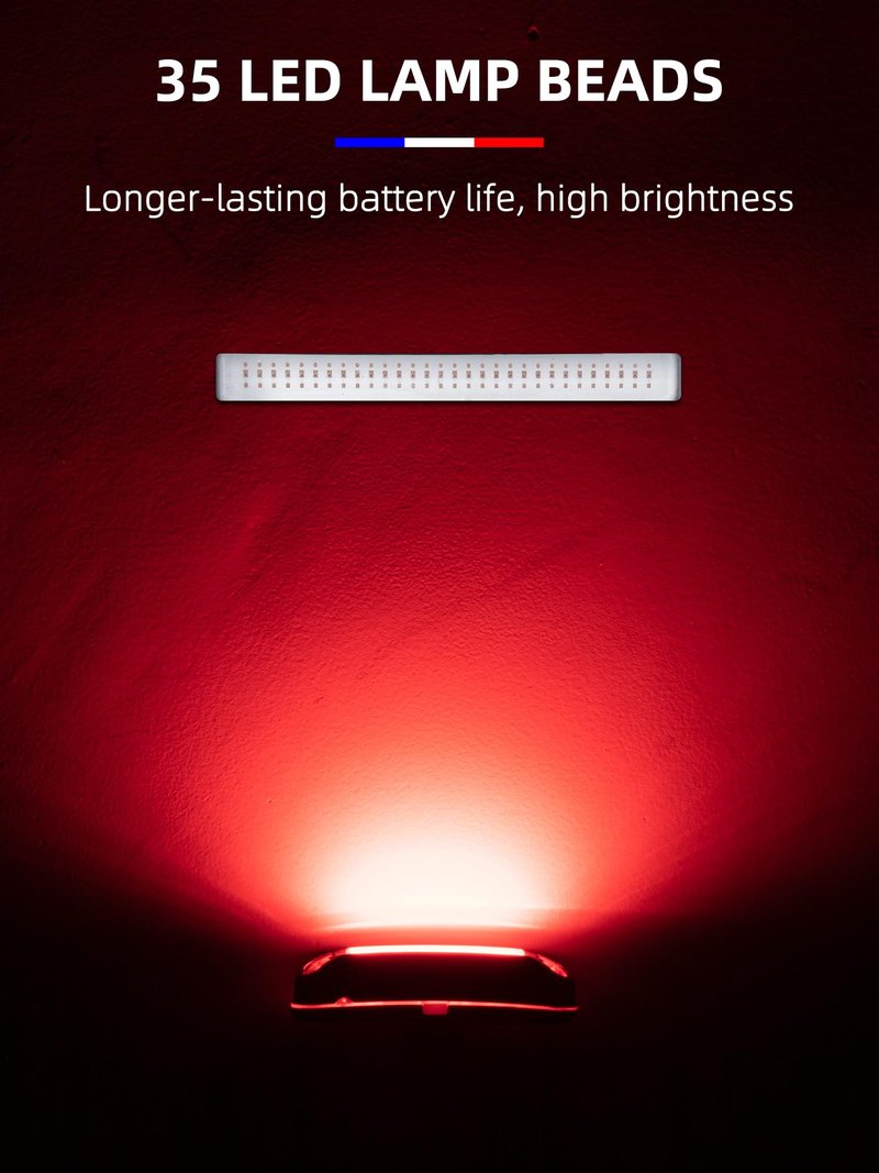 ROCKBROS Bike Tail Light USB Rechargeable LED Bike Rear Light 6 Modes IPX4 Bike Taillight for Night Riding