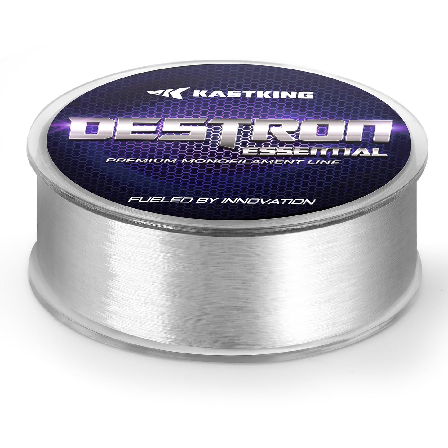 KastKing Destron Essential Monofilament Fishing Line, Ghost Clear, 4LB, 600 yds