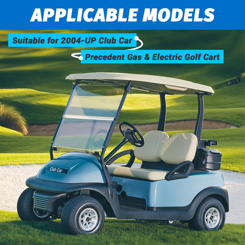 CartClan Club Car Precedent Deluxe Golf Cart Front End Repair Kit Suitable for Club Car Precedent 2004-UP, Replacement Part OEM#: 102357701, 102287201/103638601