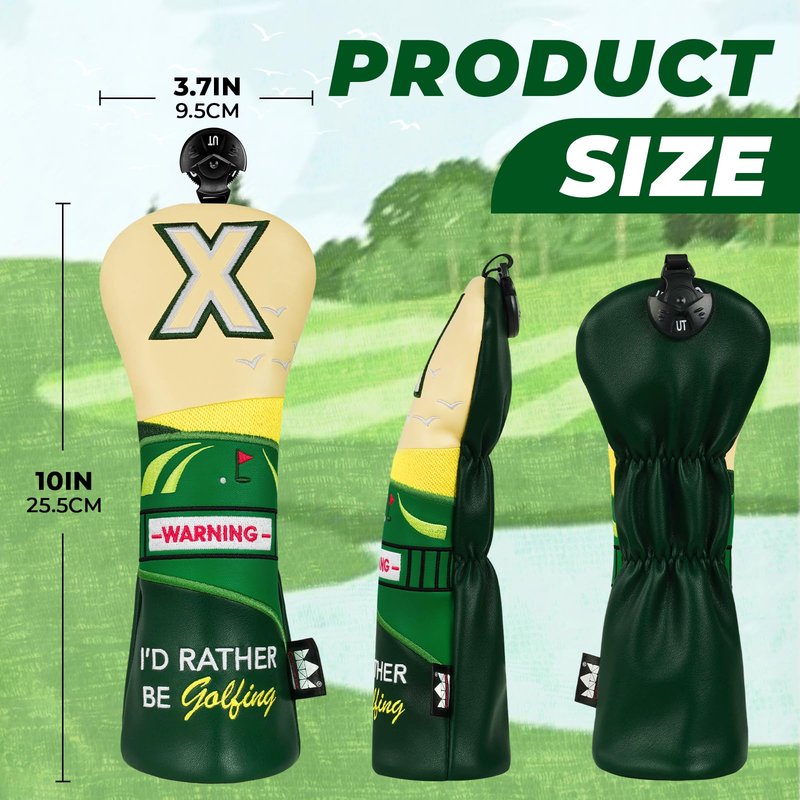 CRAFTSMAN GOLF Iconic Golf Course Sight I'd Rather Be Golfing Hybrid Headcover Head Cover