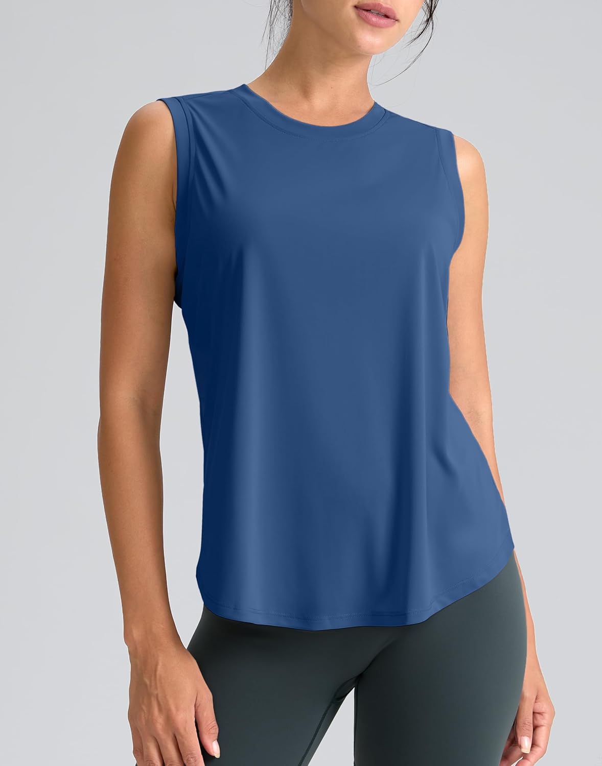 Women's Sleeveless Workout Tops - Breathable Lightweight Yoga & Tennis Tanks | Athletic Running Shirts