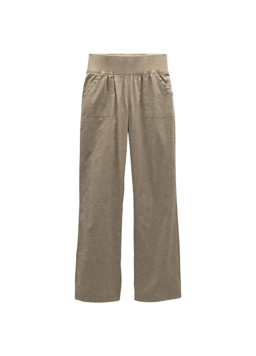 prAna Women's Standard Mantra Pant, Dark Khaki, Small