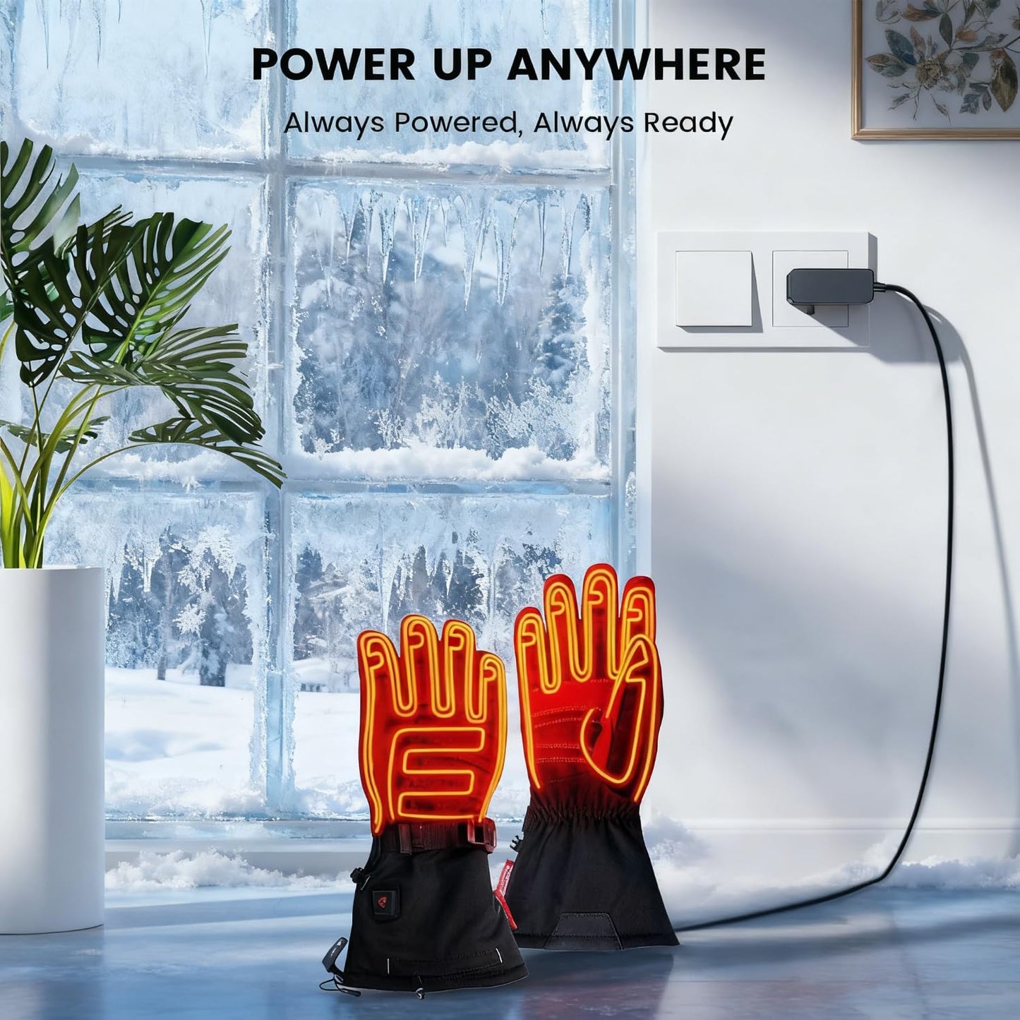 7V / 7.4V Heating Vest Battery Charger Compatible with Gerbing Dual Heated Vest/Heating Gloves/Seat Cushion/Jacket, for Gyde Charges 2 Batteries Replacement 8.4V 1.2A G0715U Power Adaptor Cord