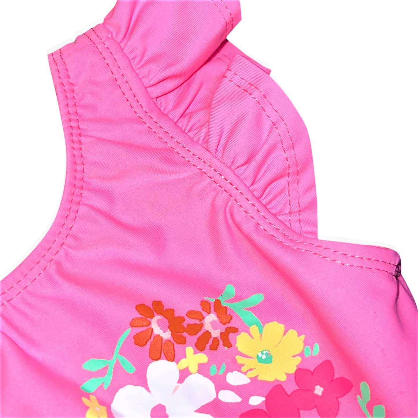 Bathing Suits for Girls - Beach Swimsuits - Tankini Top & Bikini Bottom Kids Bathing Suits for Swimming & Bathing (2-Piece) (US, Age, 3 Years, Pink Floral)