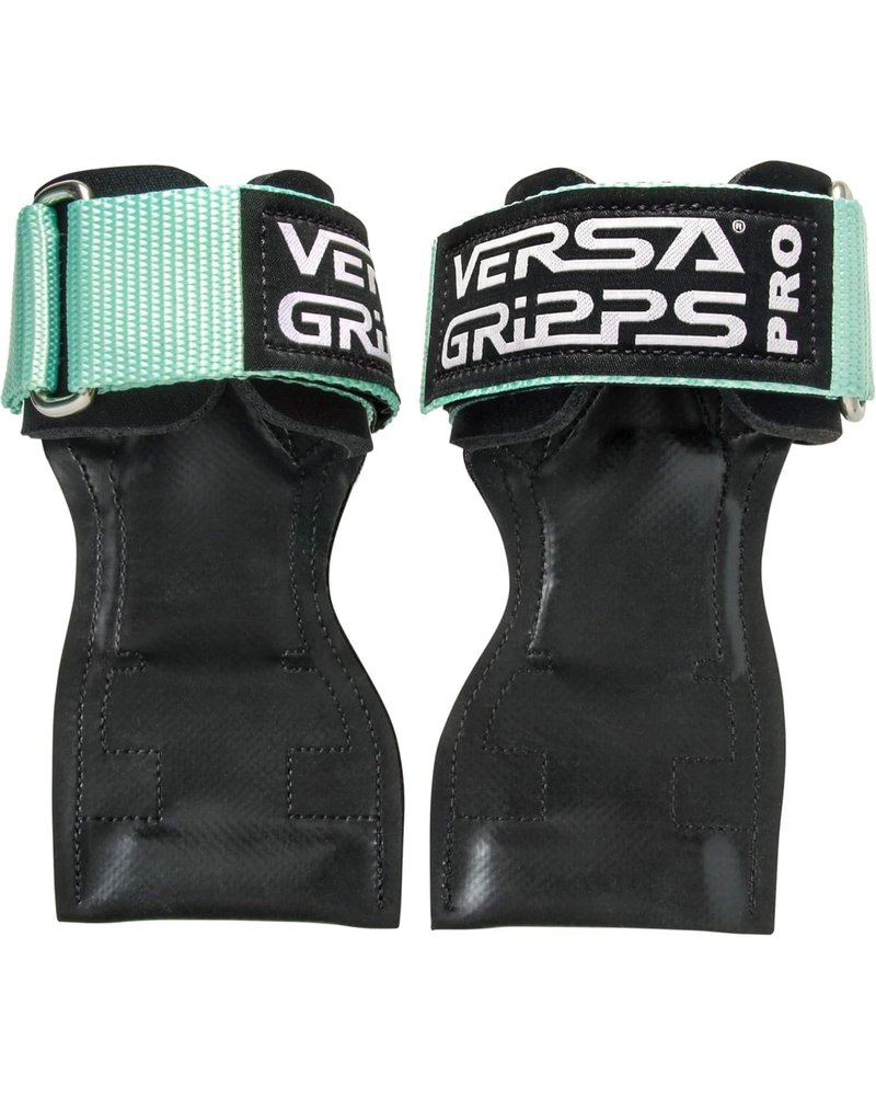 Versa Gripps Pro, Made in USA, Wrist Straps for Weightlifting Alternative, Best Training Accessory, XS, Mint