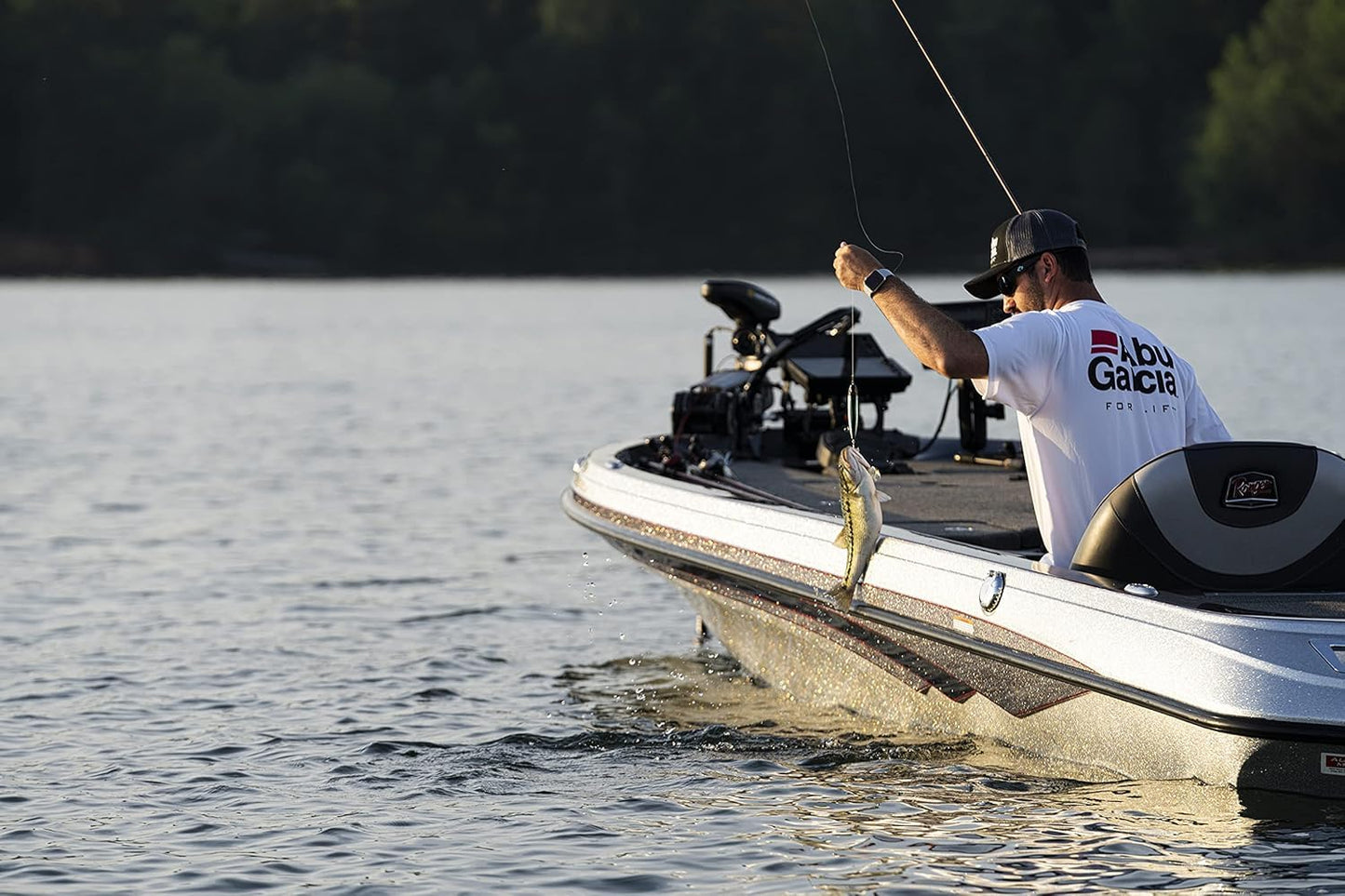 Abu Garcia Max SX Winch Low Profile Baitcasting Fishing Reel, Left, Lightweight Design, Graphite Body and Sideplates, Duragear Brass Gear, Power Disk Drag System
