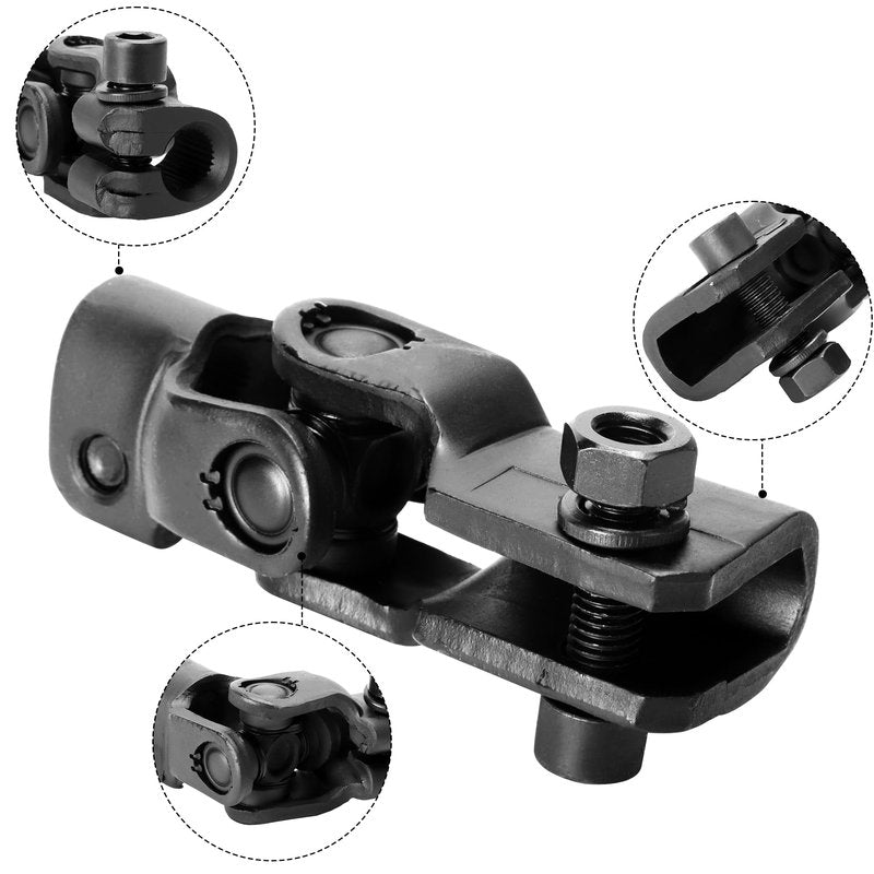 Roykaw Golf Cart Steering Yoke Assembly for EZGO RXV 2008-up Gas&Electric Golf Cart, Universal Joint, OEM#604613
