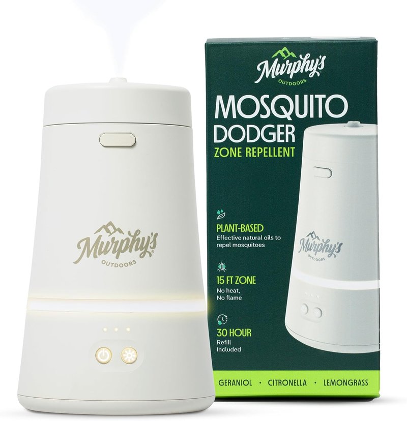 Murphy's Naturals Mosquito Repellent Spray - Essential Oils Formula, 30-Hour Protection | 15-Foot Zone, Refill Included