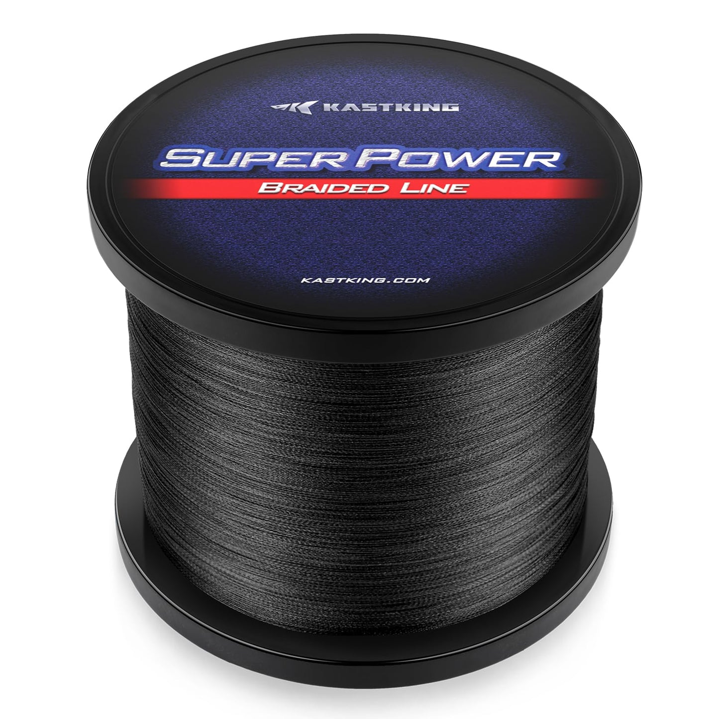 KastKing Superpower Braided Fishing Line, Black, 40LB, 300+27 Yds