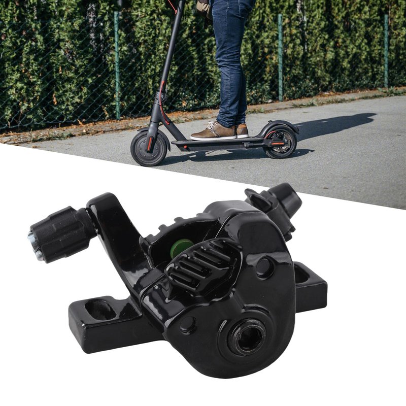 VBESTLIFE Scooter Disc Brake Caliper, Electric Scooter Brake Right Side Caliper Replacement Parts Mechanical Brake Disc Accessory
