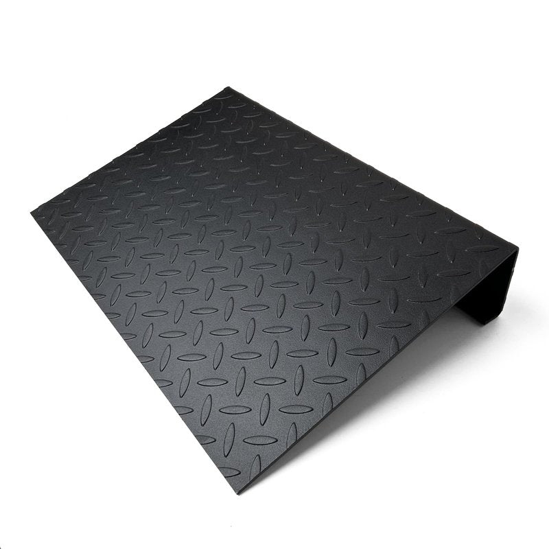 KORIKAHM Steel Squat Wedge Block, Board for Squats, Heel Elevated Wedge, Weightlifting, Split Stand, Slant Block for Calf Stretching (Wide Board)