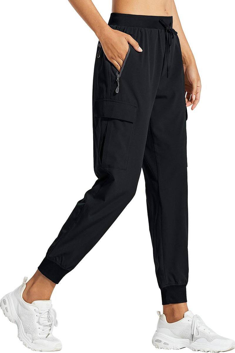 Libin Women's Cargo Joggers - Lightweight Quick-Dry Hiking Pants for Athletic & Casual Travel | Various Sizes Available