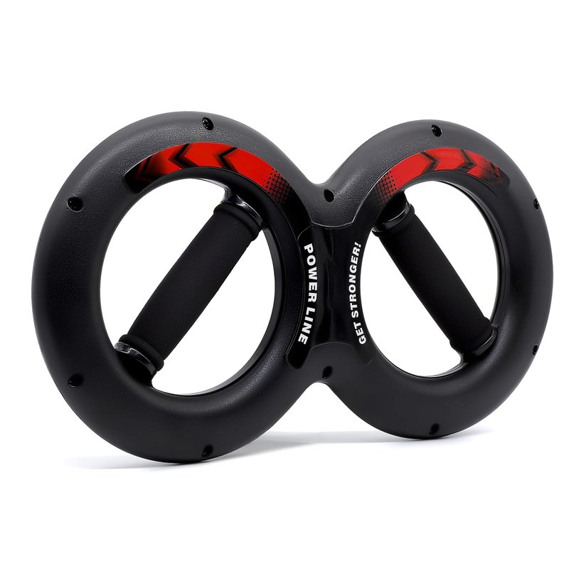 Silfrae Gym Multifunctional Hand and Forearm Trainer, Gripper Exerciser Strengtheners (Black, 30Kg)