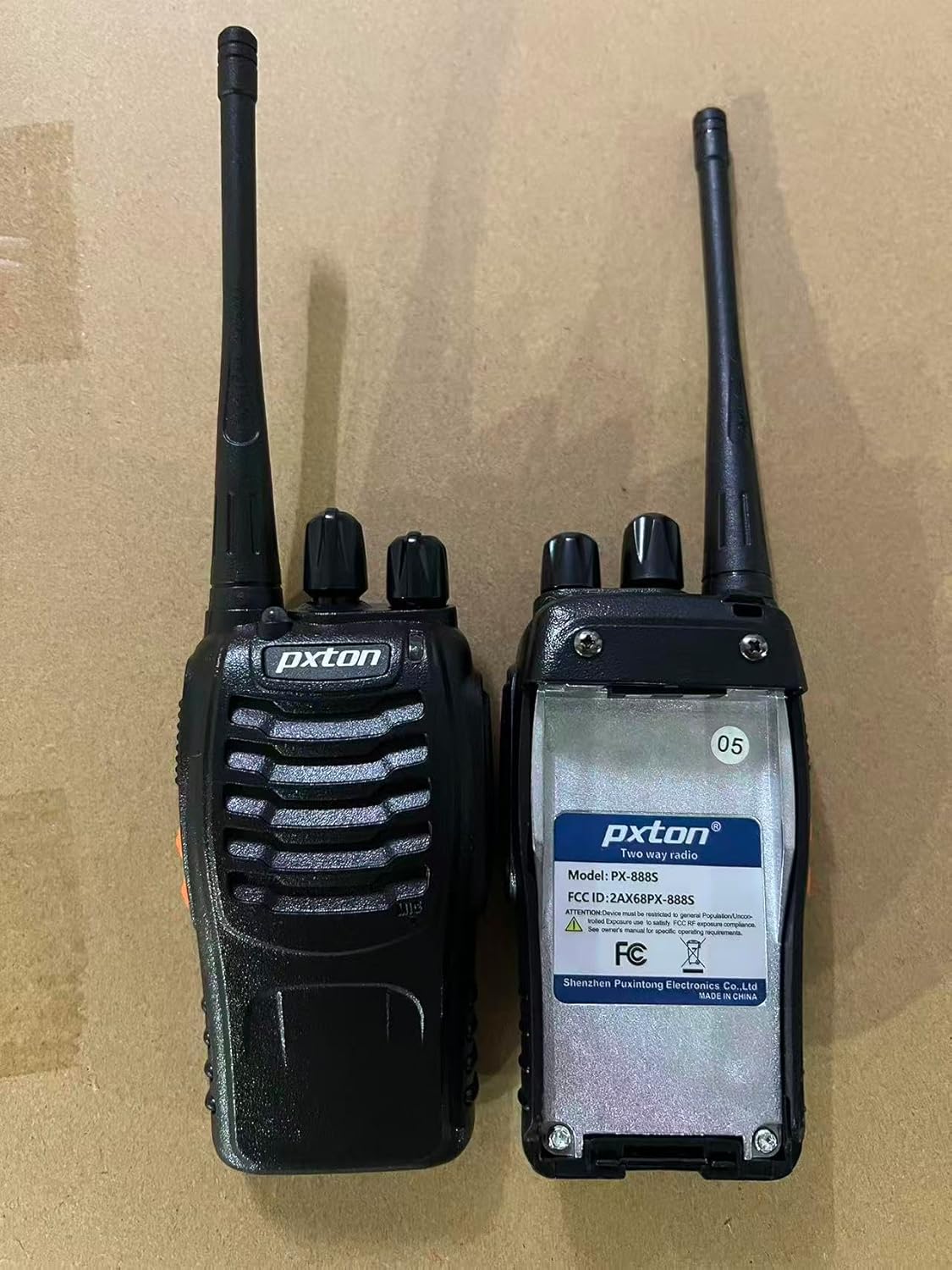 Two Way Radios Long Range - Rechargeable Walkie Talkies with Headphones & Flashlight | 16 Channels, 8 Pack