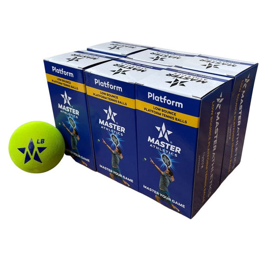 Master Athletics Low Bounce Platform Tennis Balls (Dozen - 12 Balls)
