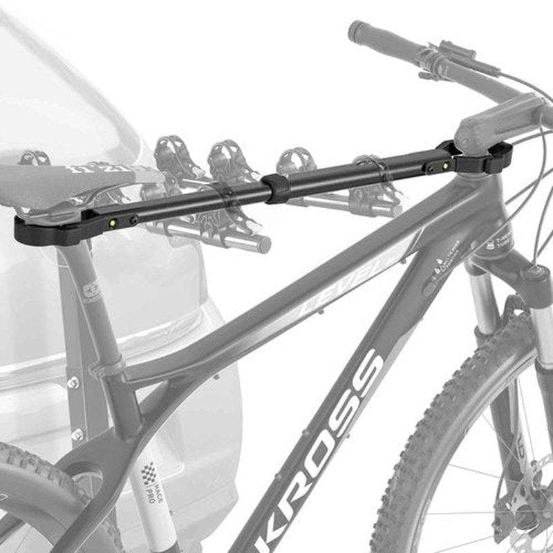 Bike Crossbar Adapter for Bike Rack (32kg/70lbs) - Top Tube Cross-Bar Adjustable - Bicycle Bike Adapter Bar for Low-Step Step-Through Bikes, BMXs, Ladies and Kids Bikes (2 PCS)
