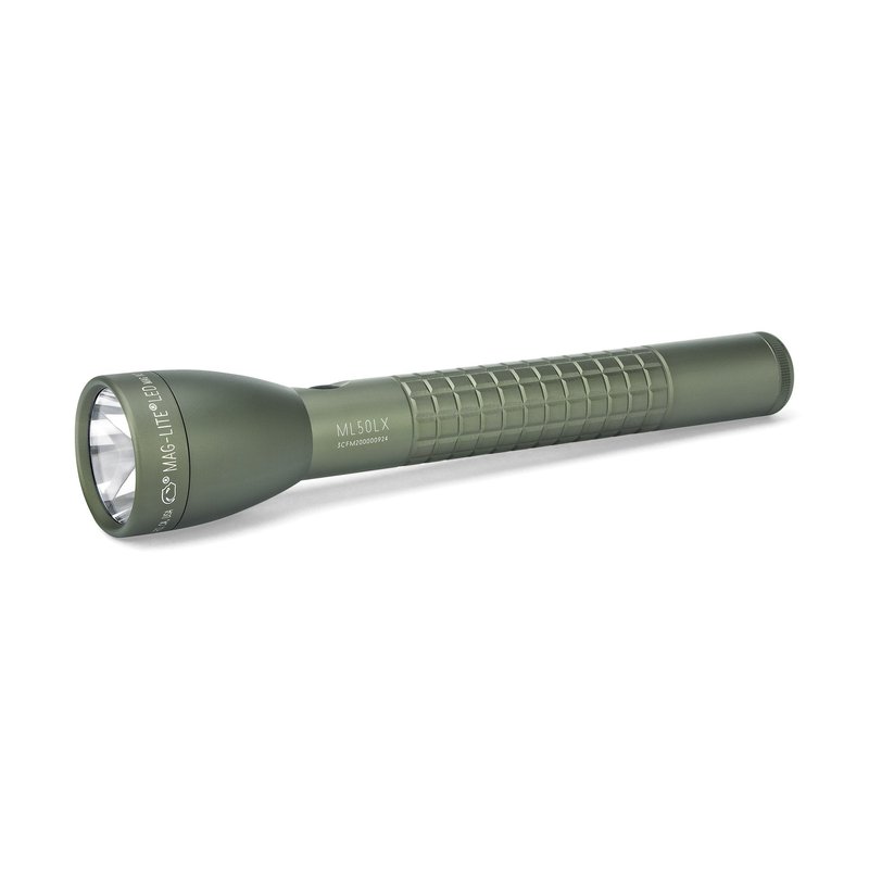Maglite ML50LX 3-Cell C LED Flashlight, High Lumen Output, Adjustable Beam, Water-Resistant, Multi-Mode Lighting – Foliage Green