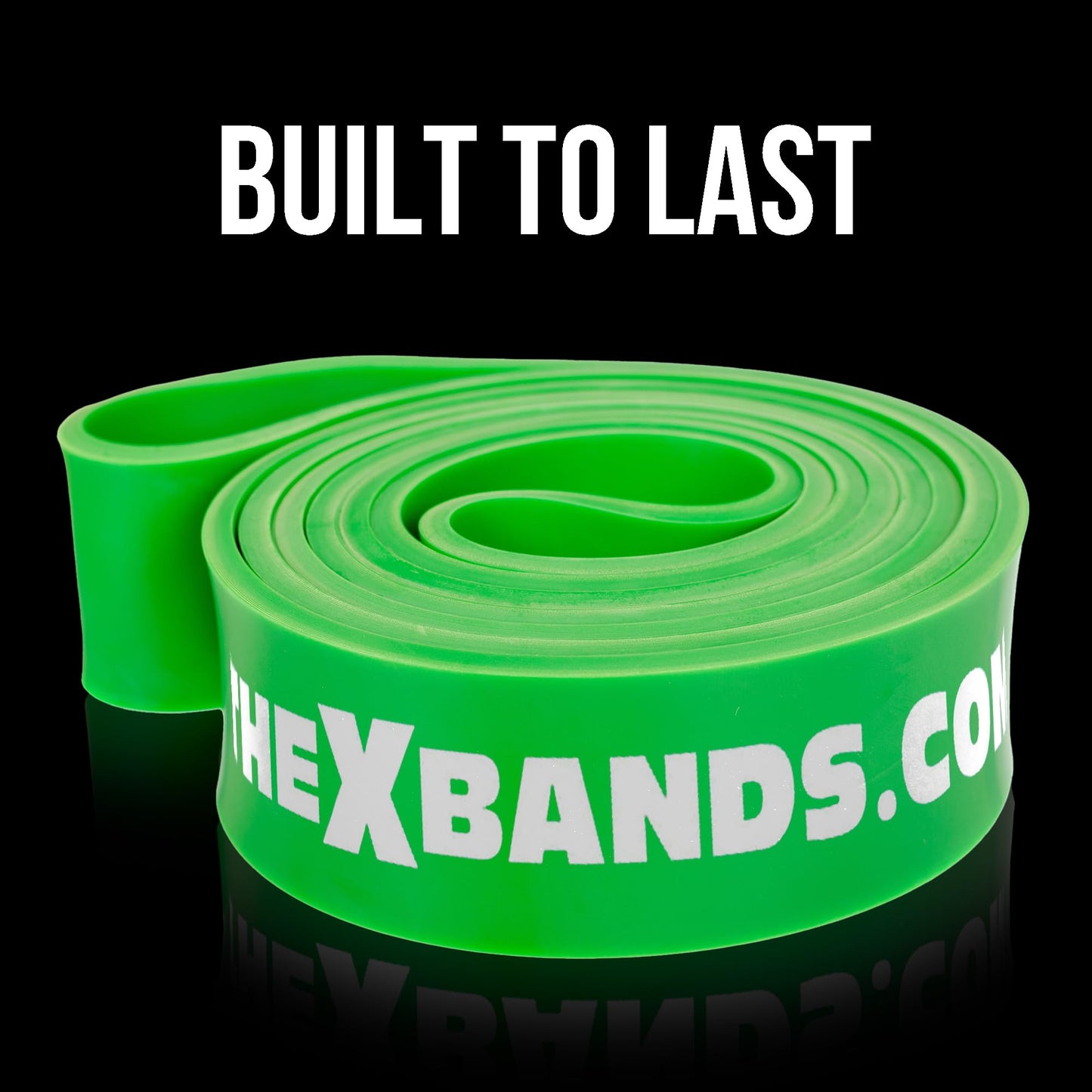 THE X BANDS Long Resistance Bands - Squat Bands - Booty Band - Pull Up Bands - Loop Bands - Fitness Bands Resistance Long - Rubber Resistance Bands - Extra Strong Resistance Bands - 100 Lb Green…