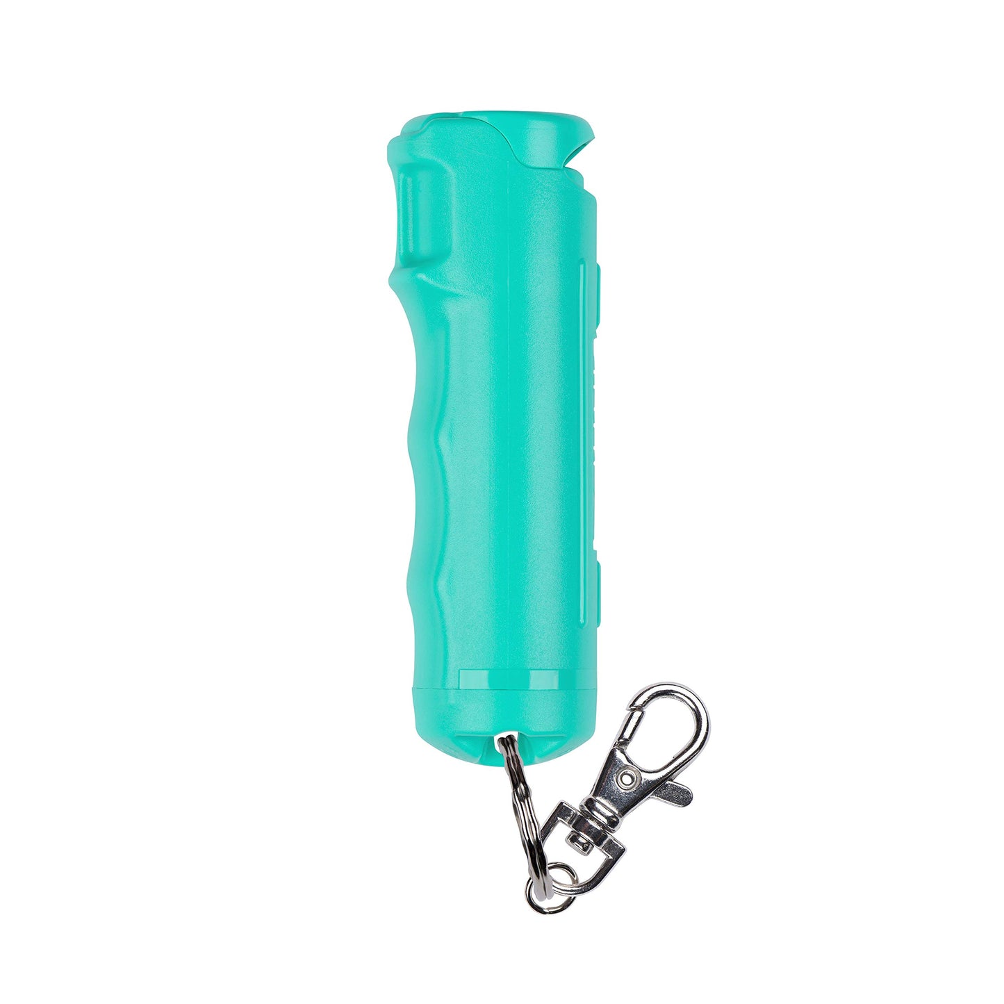 SABRE Pepper Gel with Fast Flip Top Safety and Snap-Clip Keychain, Maximum Strength Protection Against Multiple Threats, UV Marking Dye, Ergonomic Finger Grip, Available in a Variety of Colors