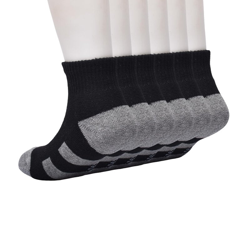 Gap Boys' Core Quarter Cut Socks, 6-Pack Kids Socks, Soft & Stretchy, Comfortable