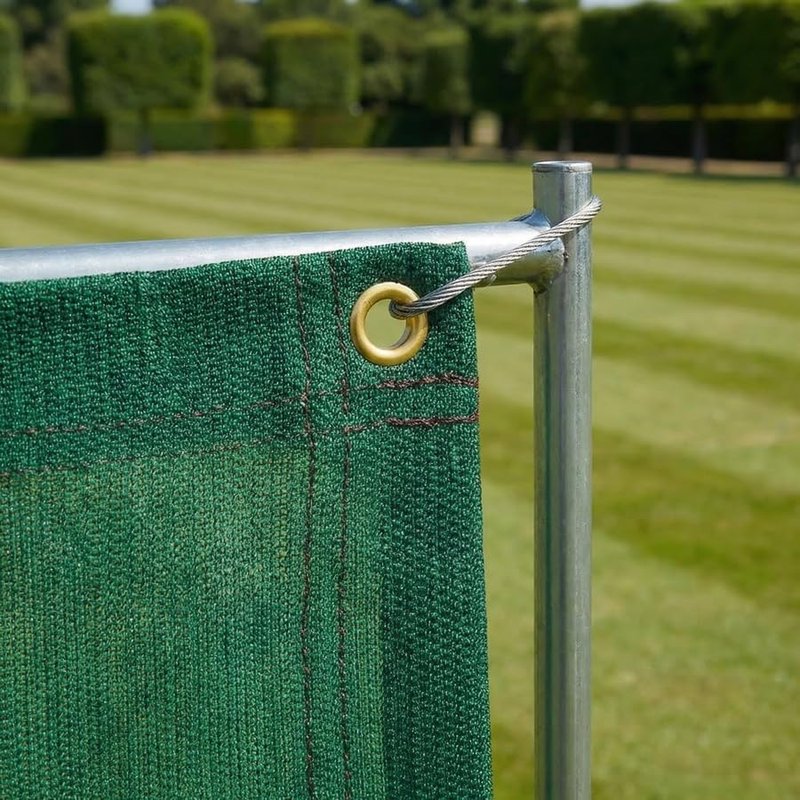 Archery Backstop Netting - Heavy Duty Reinforced Nets for Ultimate Protection | 5 Sizes Available in Green & White