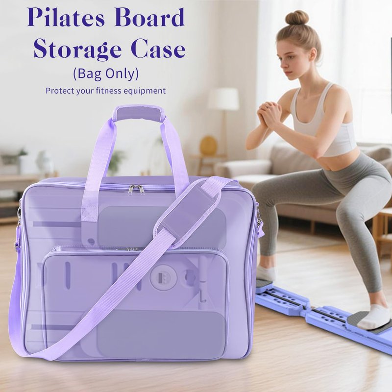 LOTCAIN Storage Bag for Pilates Board Pilates Board Organizer Portable Shoulder Gym Bag for Outdoor Exercise Home Storage