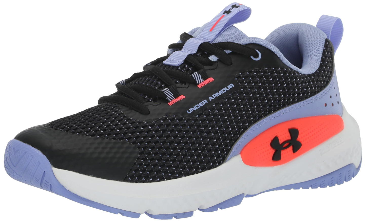 Under Armour Women's Dynamic Select, (002) Black/Purple Ice/Black, 12, US