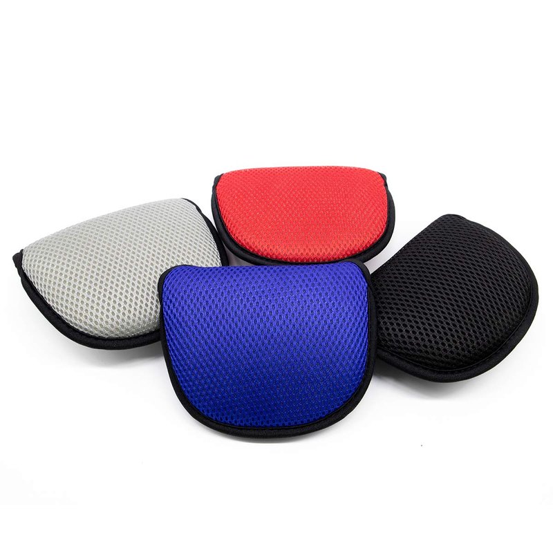 Golf Putter Cover,Mallet Putter Headcover Mesh Golf Putter Head Cover Golf Head Covers with Magic Tape for Heel Shaft RH LH fits Odyssey Works Stroke Lab,Scotty Cameron