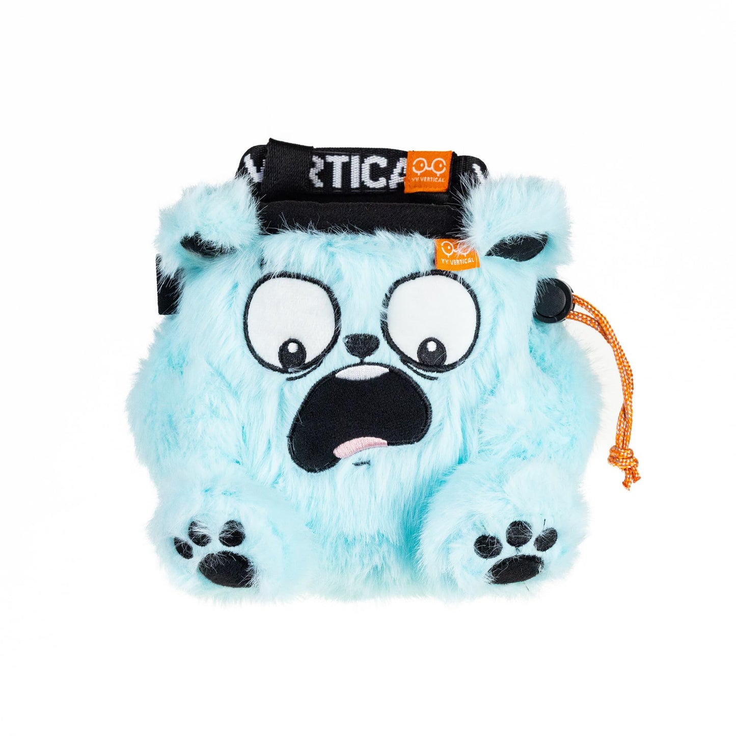 YY Vertical Bear Rock Climbing Chalk Bag, Perfect for Both Adults and Kids, Chalk Bag for Bouldering, Cute chalkbag for Mountain Lovers, Chalk Pouch