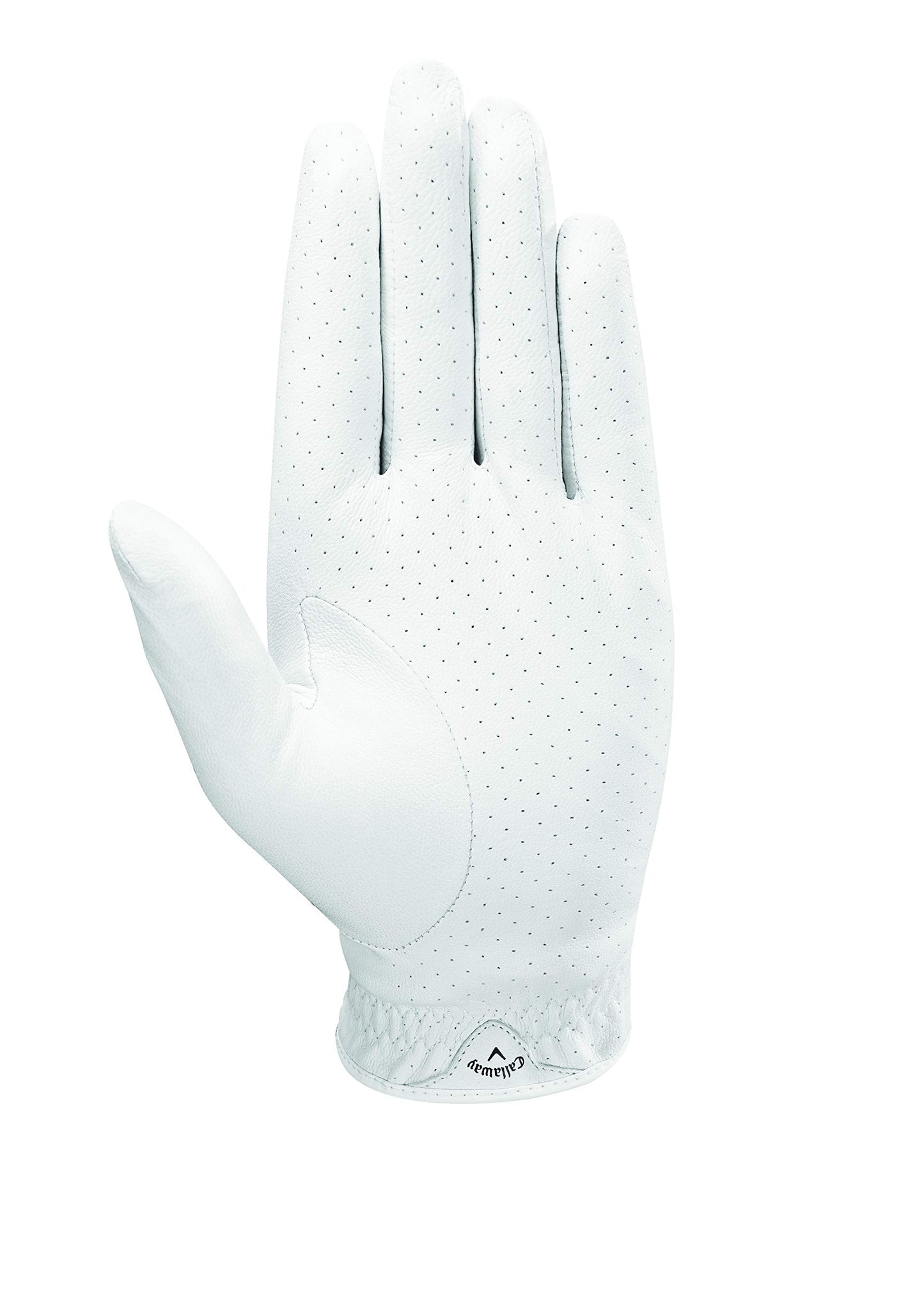 Callaway Golf Dawn Patrol Glove (Worn on Right Hand, White 2019, Medium, Standard)
