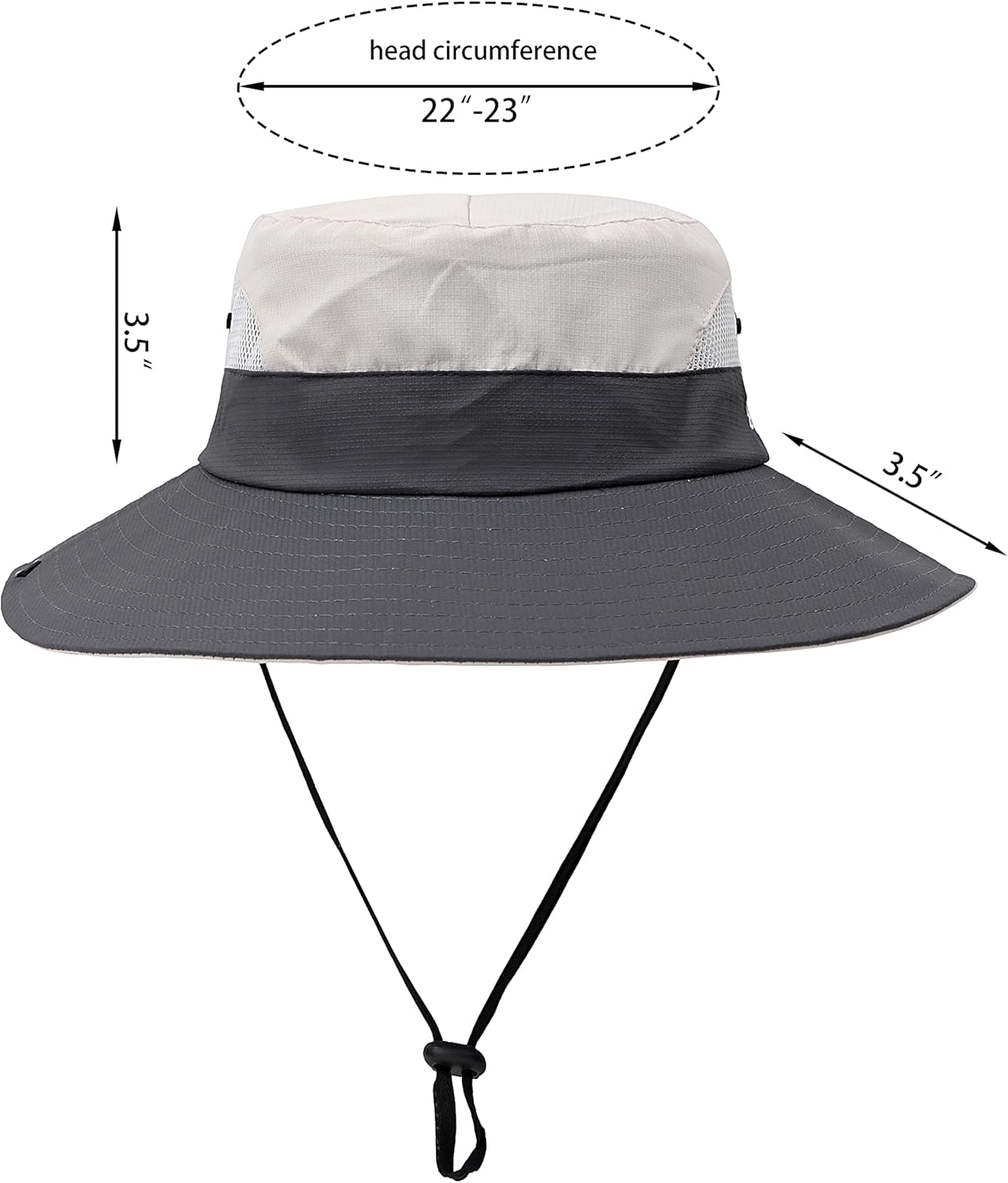 Women's Summer Sun Hat - Wide Brim UV Protection | Foldable Cool Mesh Bucket Hat for Outdoor Adventures