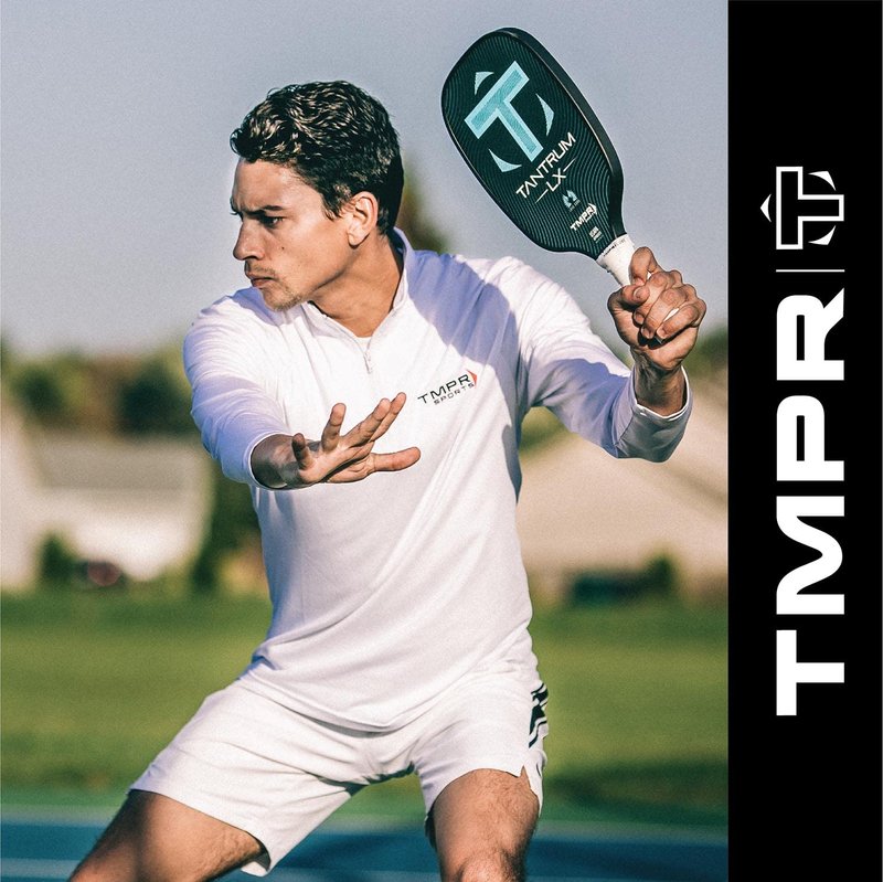 TMPR Sports Expanse LX - Pickleball Paddle, Green, Medium Weight (7.9-8.0 oz)