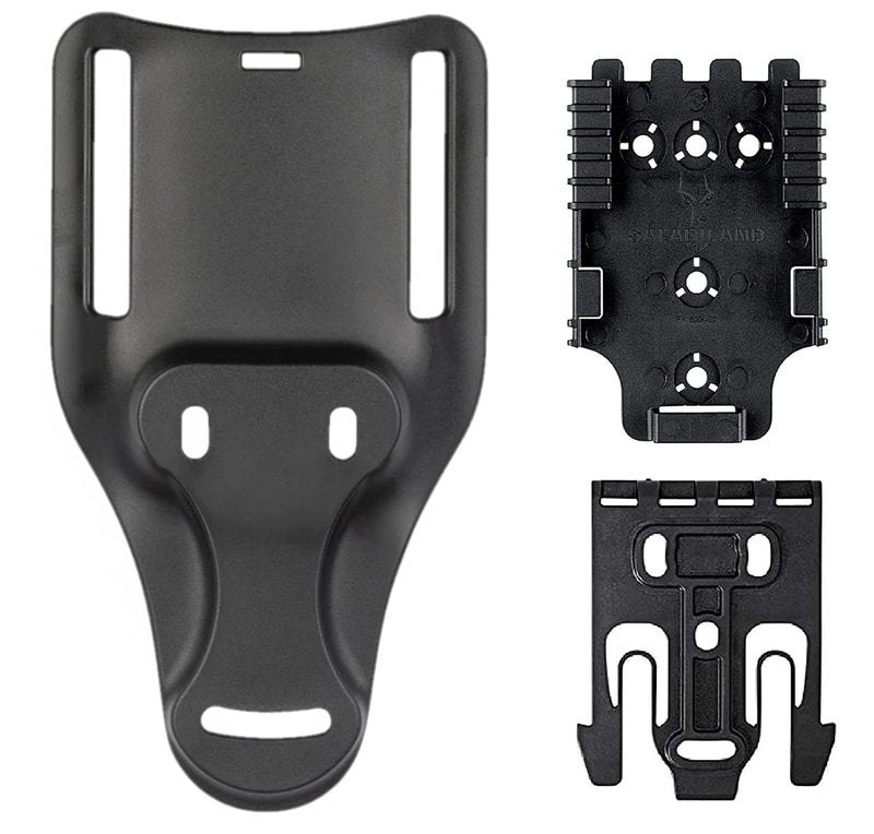 Safariland QLS Quick Locking System Kit QUICK-KIT1-2 Bundle with 2" Mid-Ride CUBL Cantable Belt Loop 6070CUBL-2-2