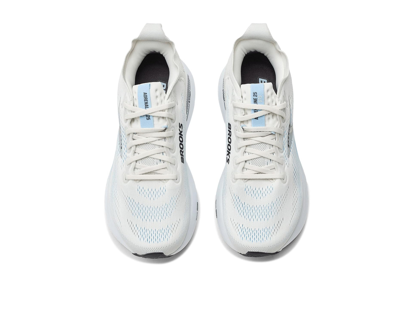 Brooks Women’s Adrenaline GTS 25 Supportive Running & Walking Shoe - Star White/Nantucket/Chrome - 9.5 Medium