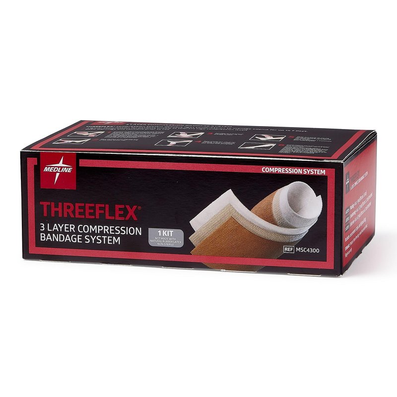 Medline ThreeFlex 3-Layer Compression System